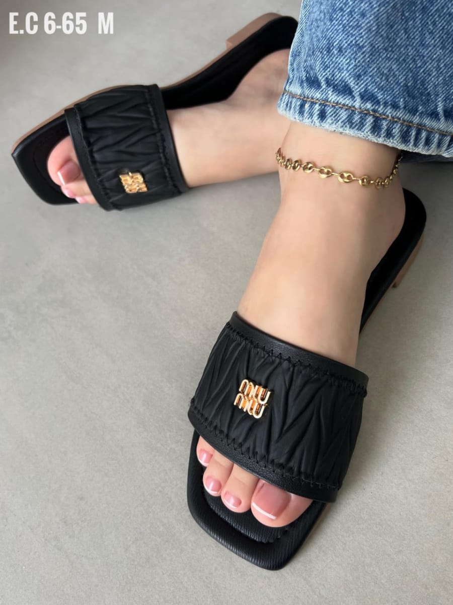 🌴SANDALIA PLANA MIU-MIU✨ 2