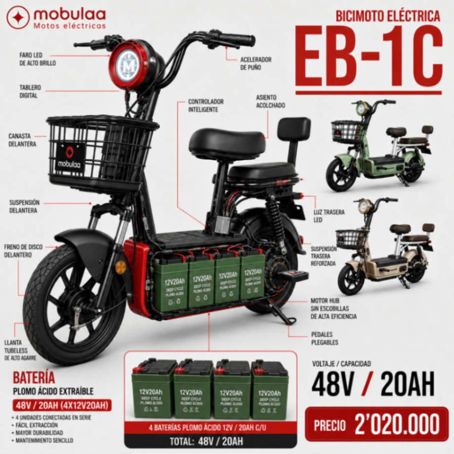 Moto mobula EB-C1 1
