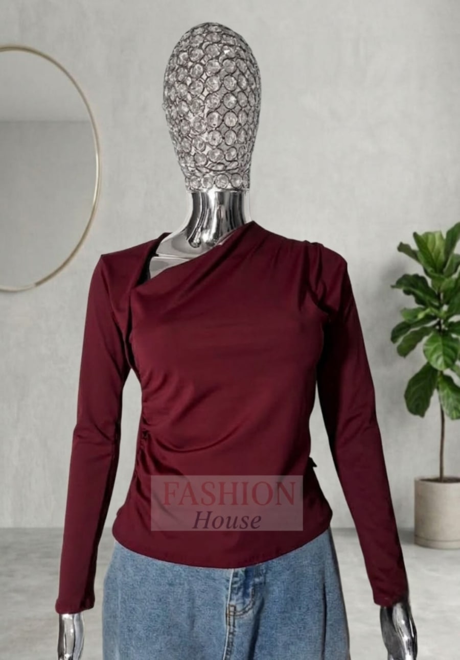 TOP CUELLO ASIMÉTRICO 1