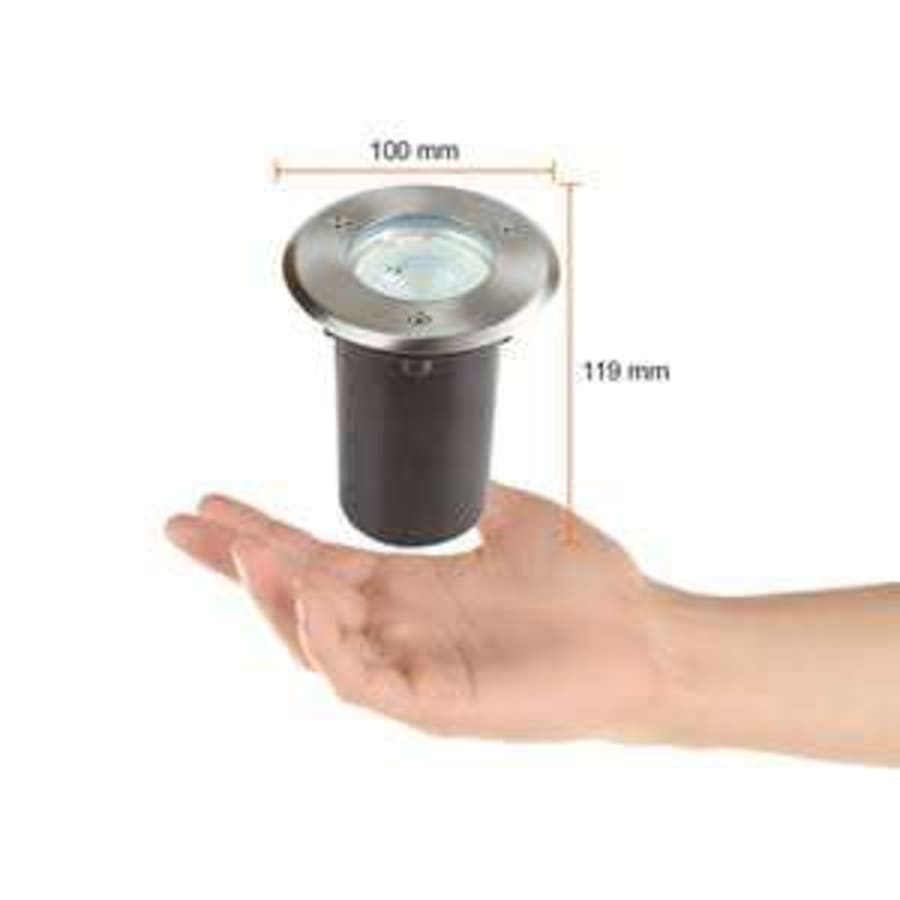 Lámpara de Piso Empotrable Tecnolite H-600/S LED de 50W para Exteriores Nuevo Lámpara de Piso Empotrable Tecnolite H-600/S LED de 50W para Exteriores 1