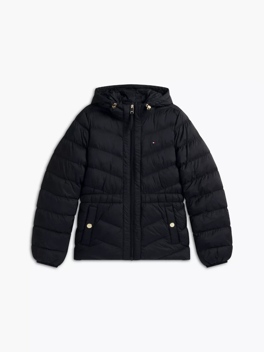 Chaqueta ligera acolchada con capucha 《Tommy Hilfiger 》 1