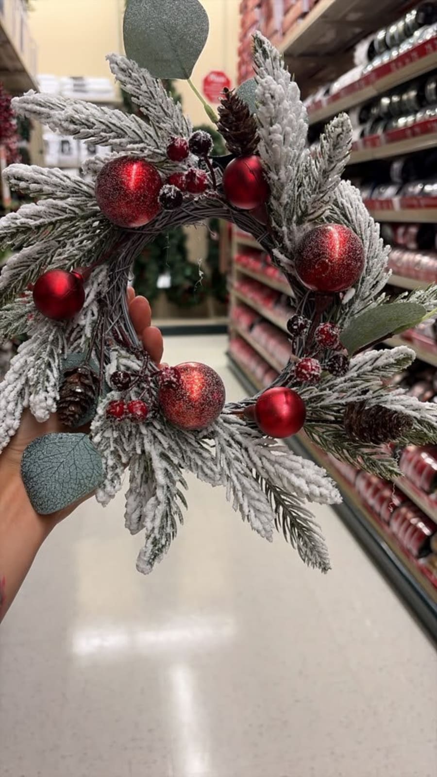 Corona pequeña navidad 1