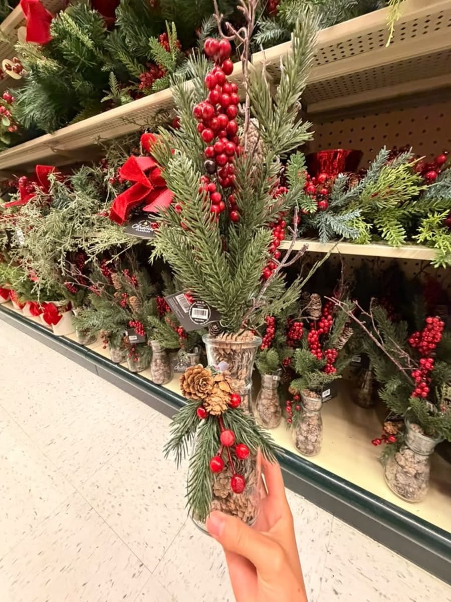 Florero navidad 1