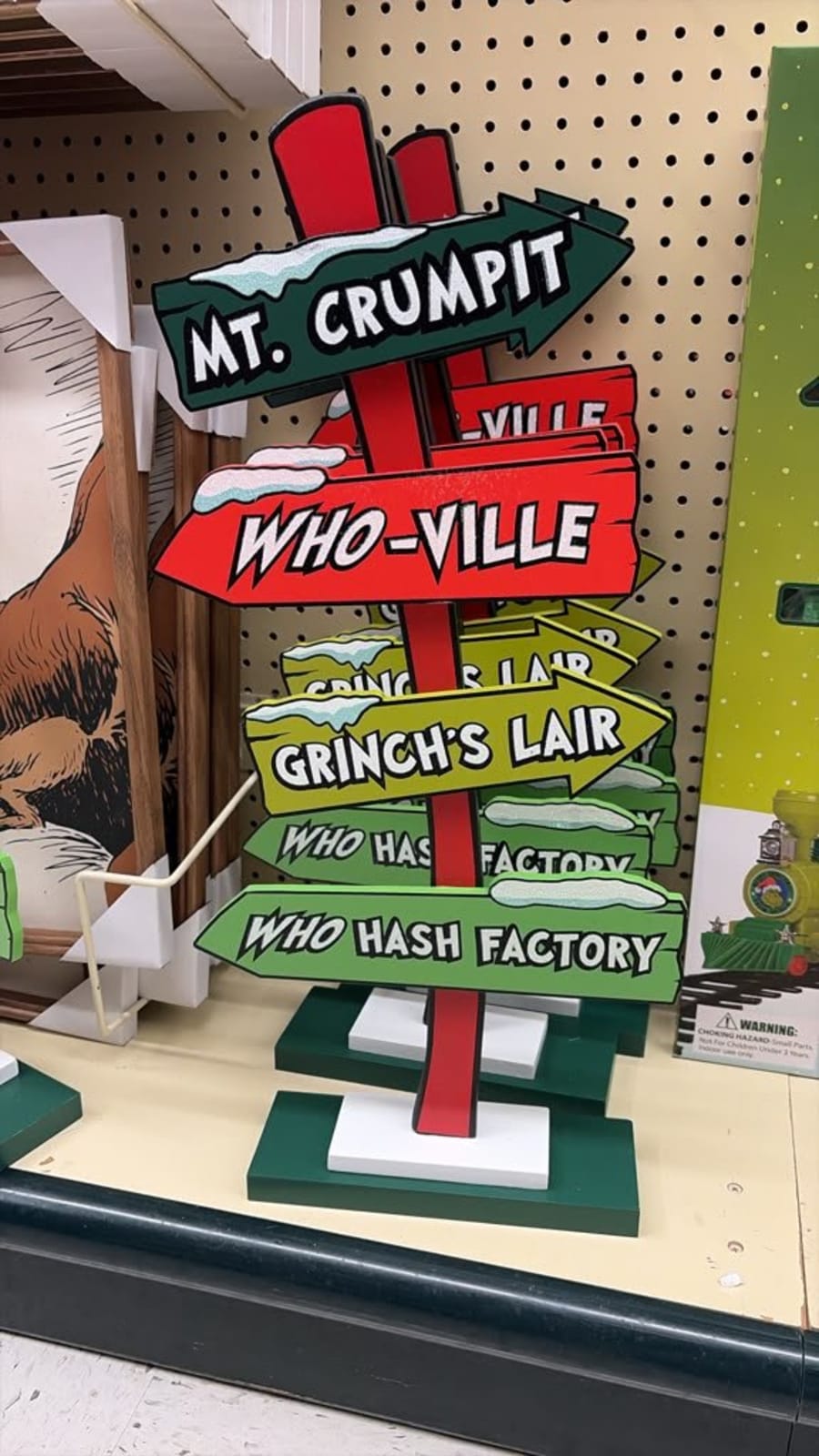 Stand de navidad grinch 1