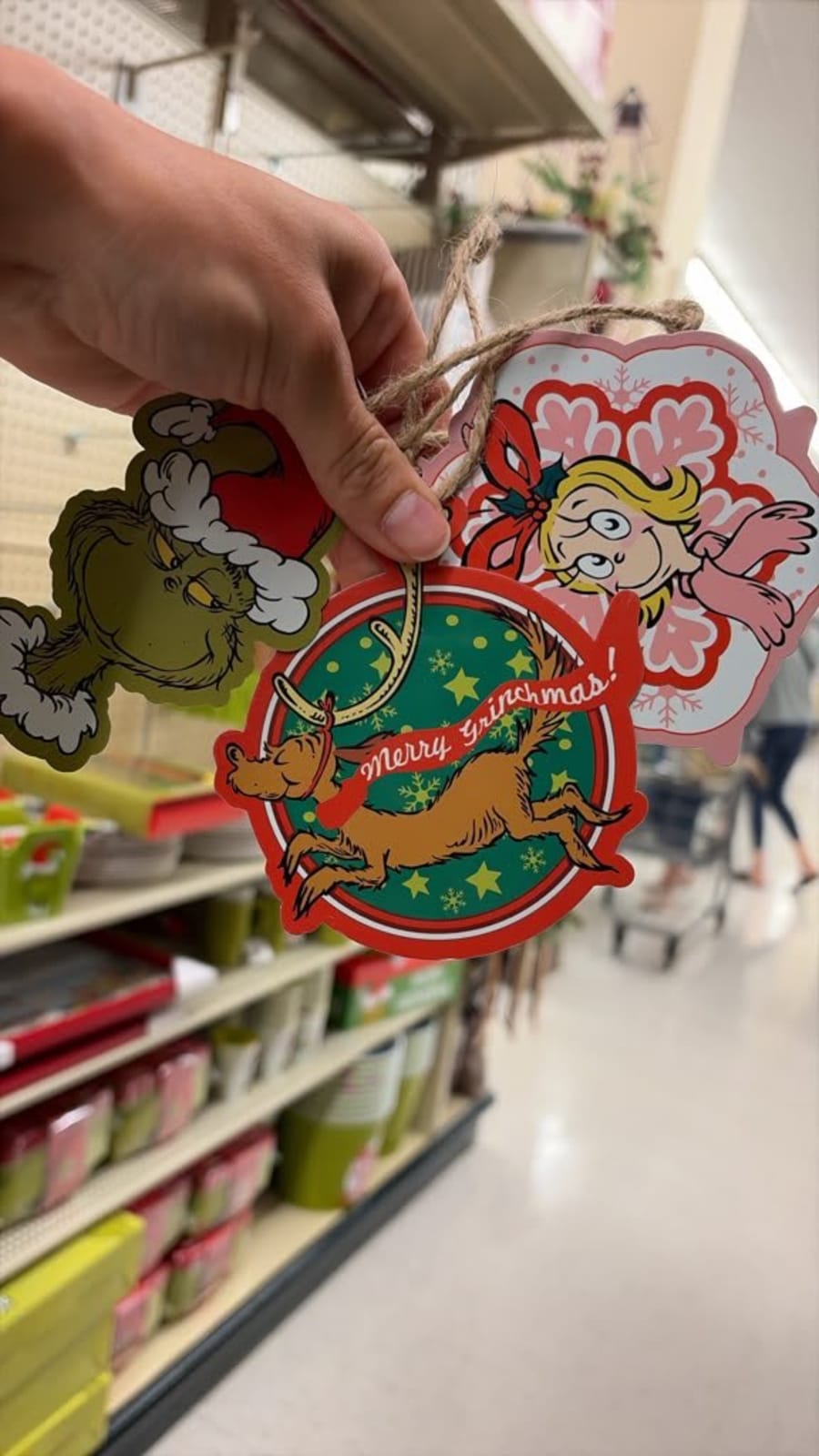 Adornos de árbol grinch 1