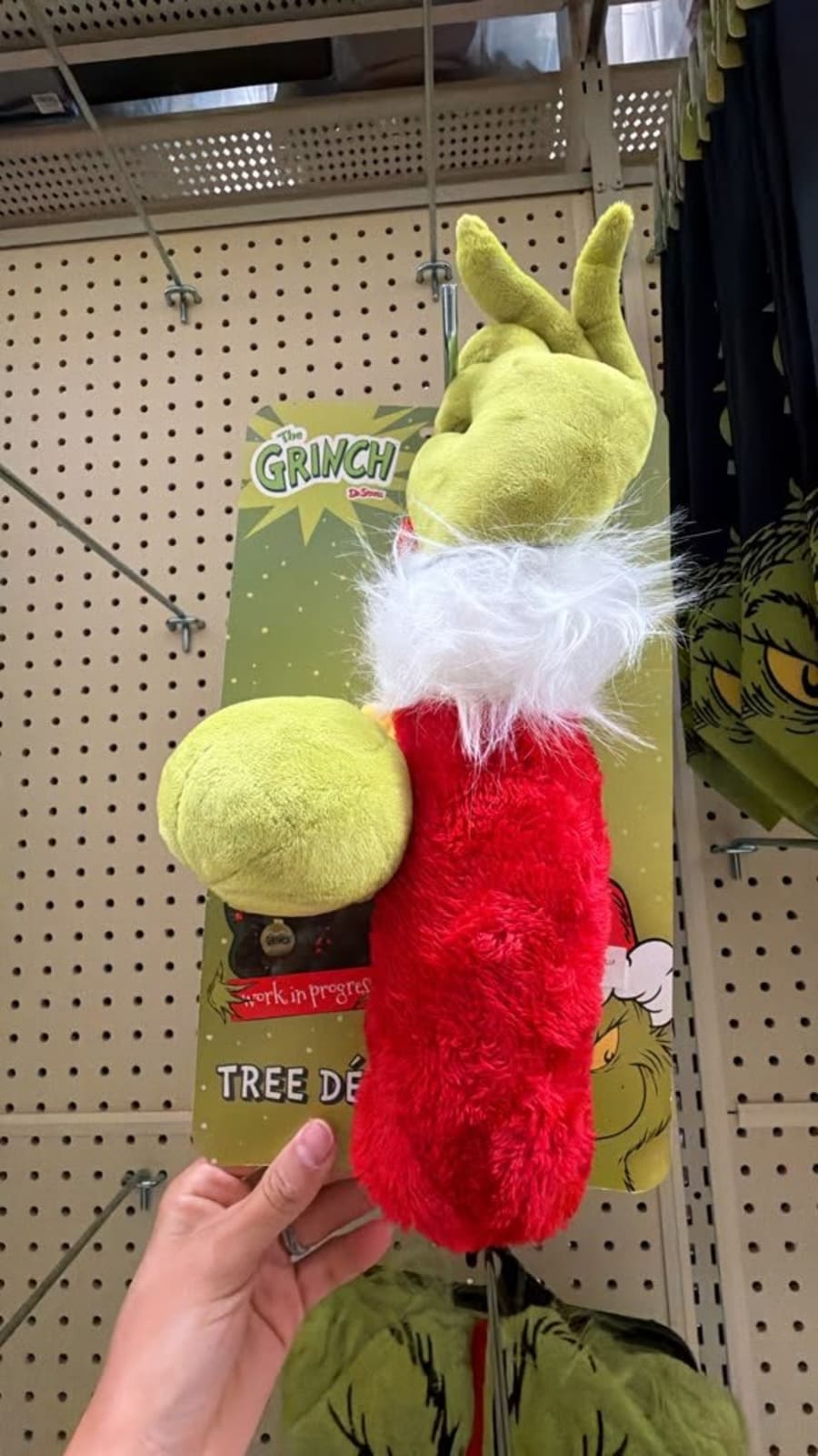Adorno árbol grinch 1