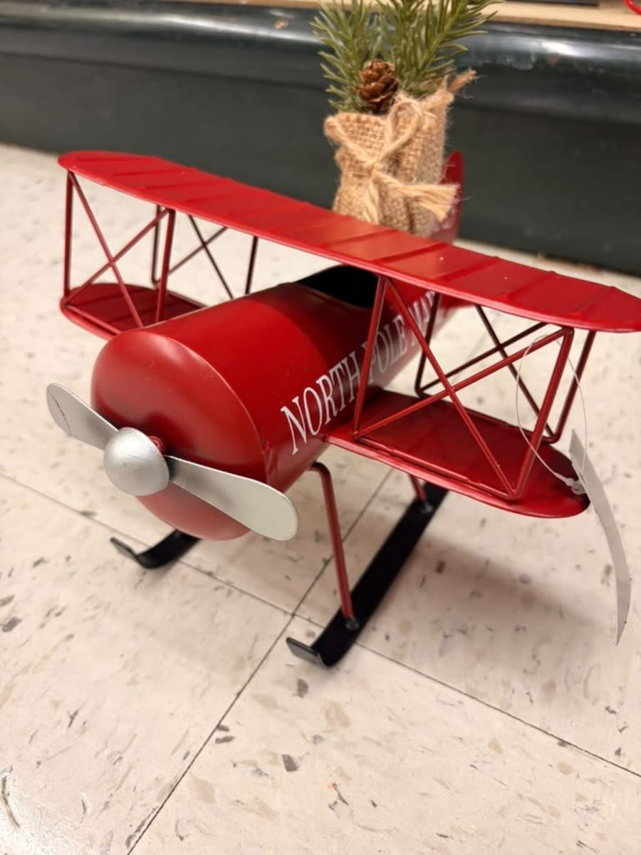 Avión de navidad 1