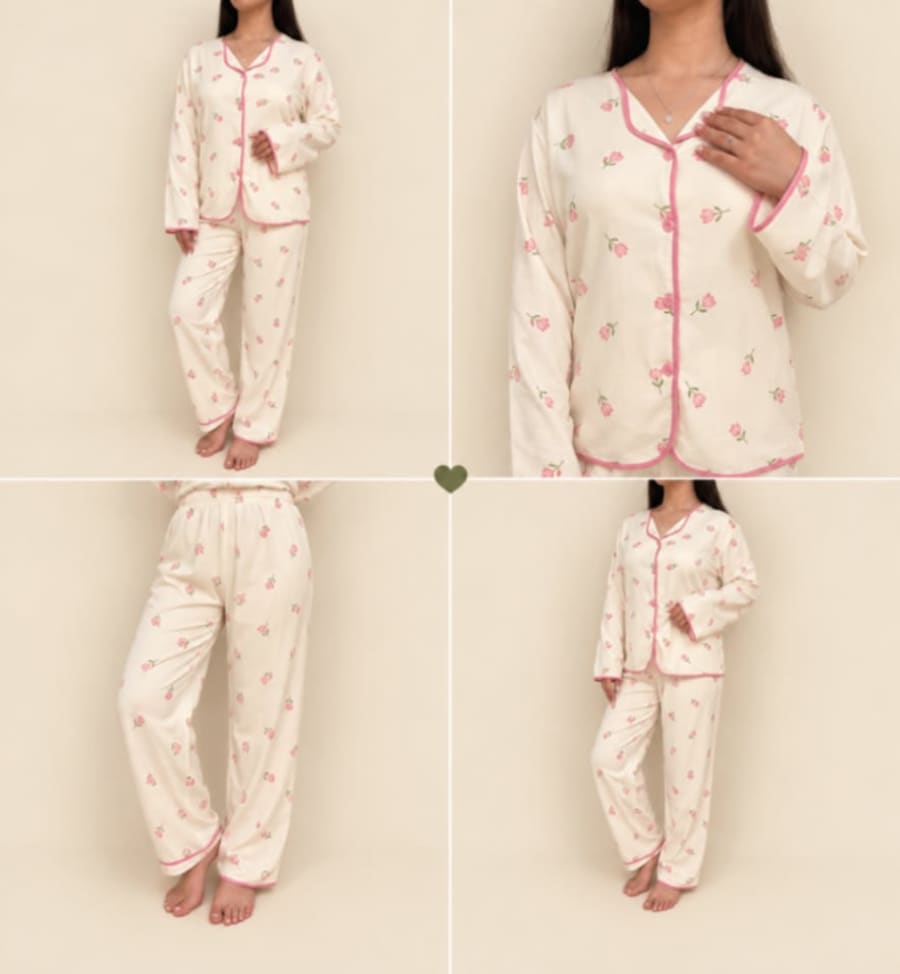 Pijama de flores 2