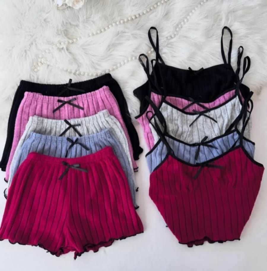 Pijama con moño 1