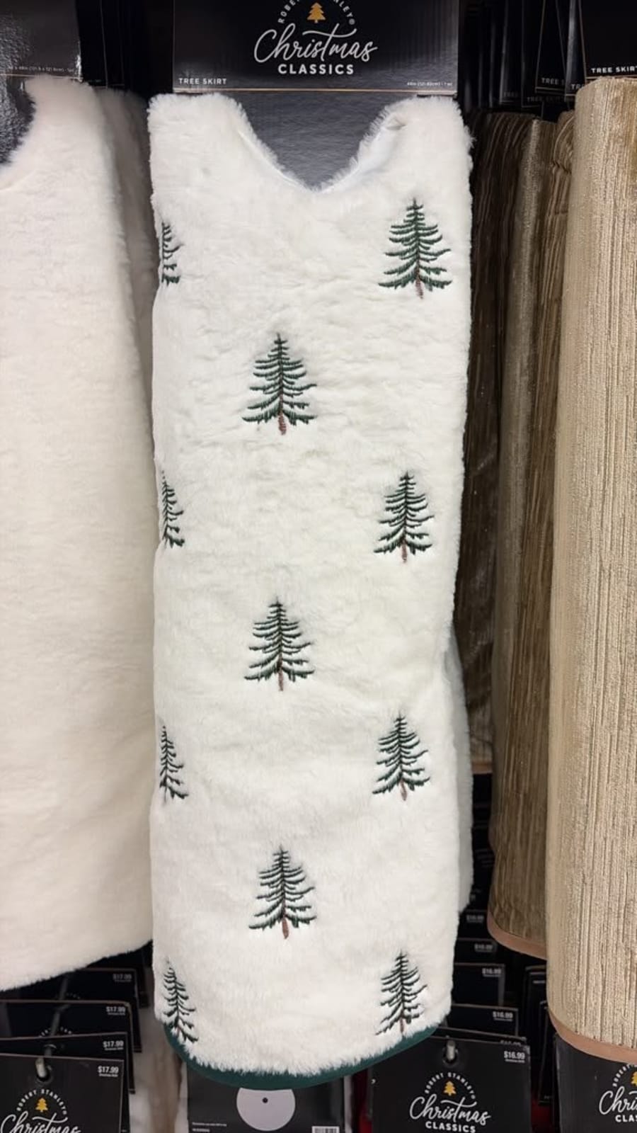 Pie de árbol blanco grande 1