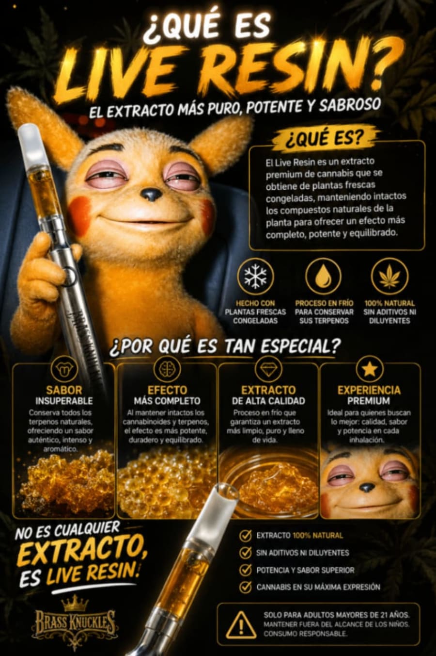 CÁPSULA  LIVE RESIN 1ML 1