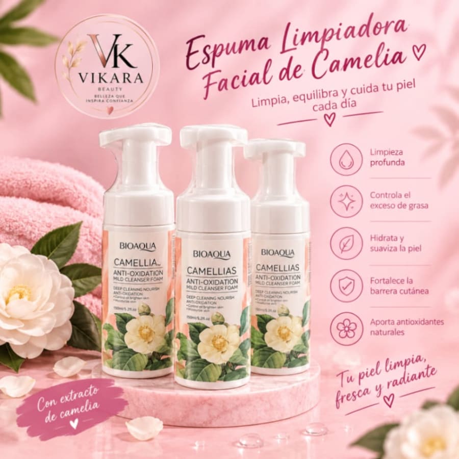 Espuma limpiadora facial 1