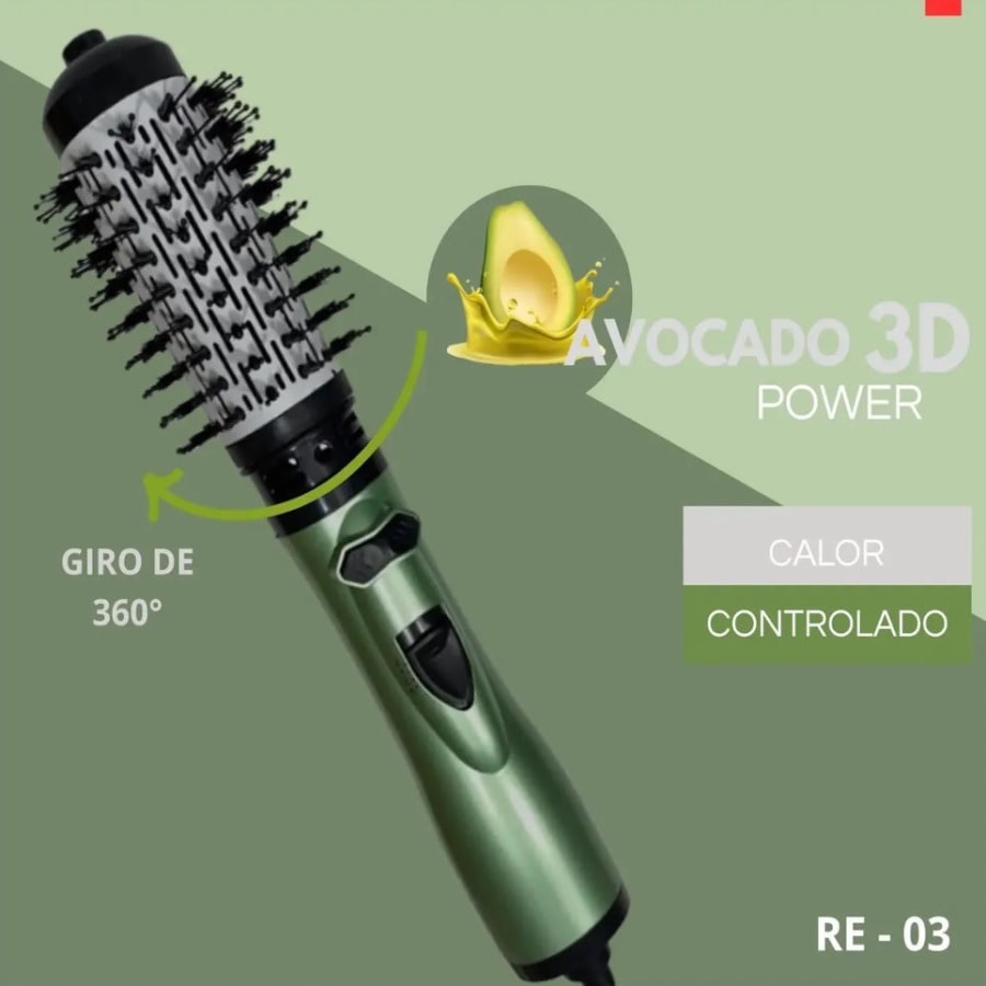 Cepillo Secador Y Modelador Pronova 1