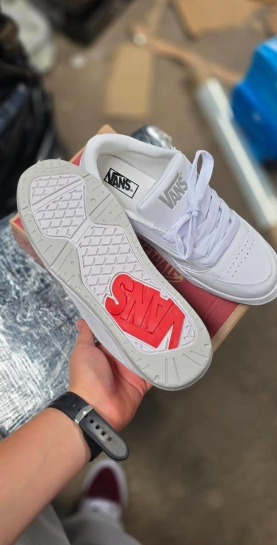 Vans Hyline Total White 2