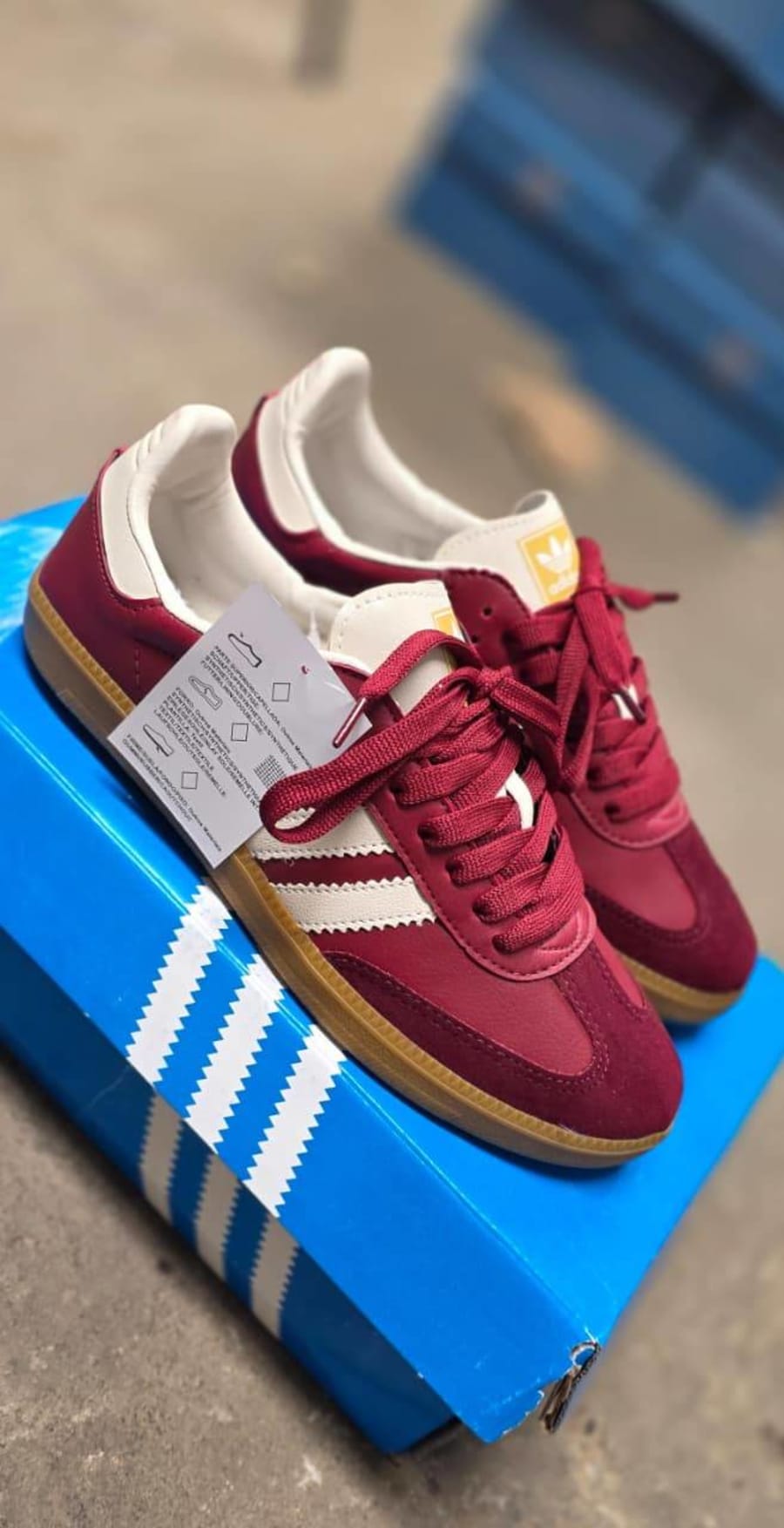 Adidas Samba Bordo 1