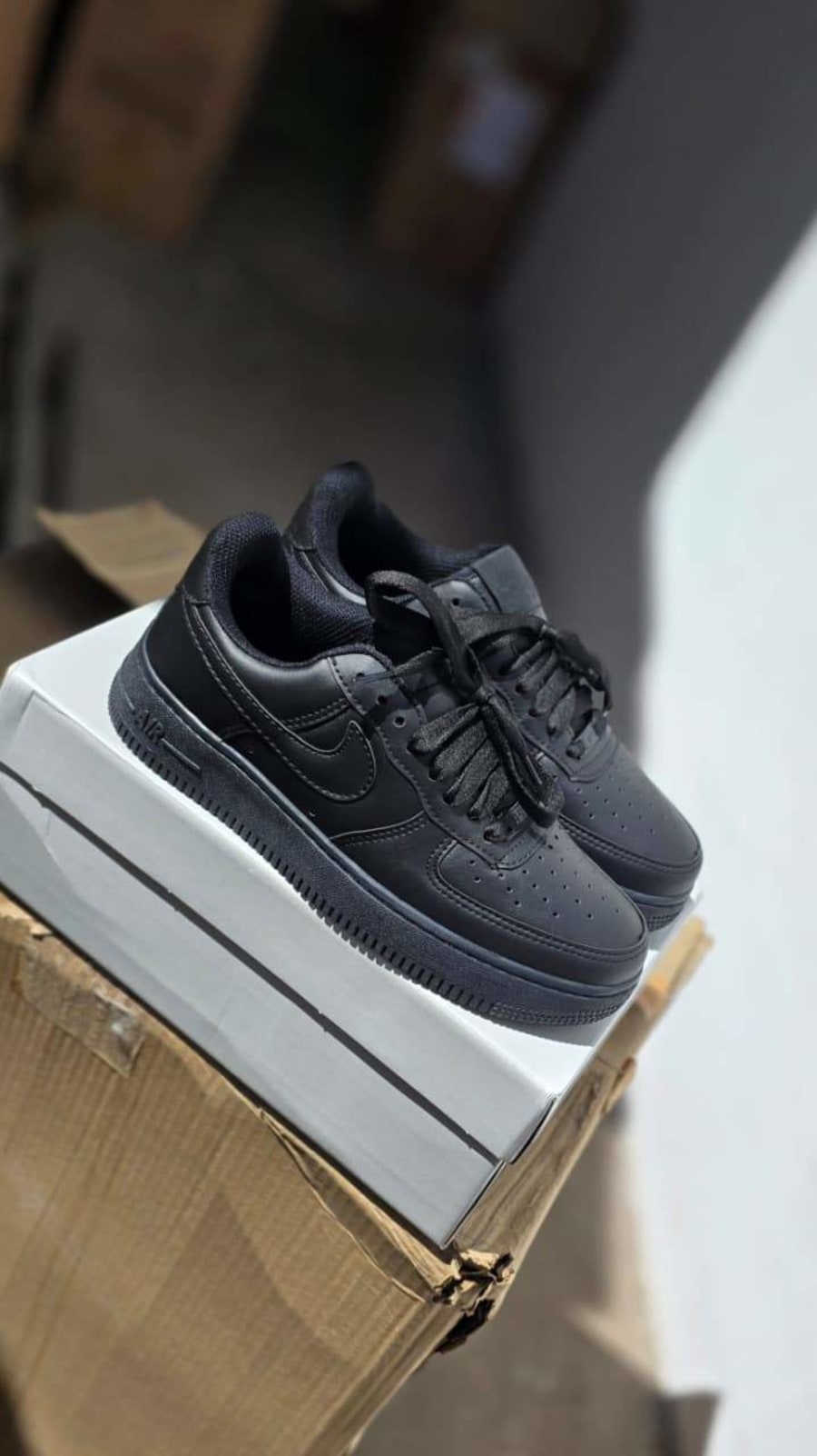 Nike Air Force total black 1