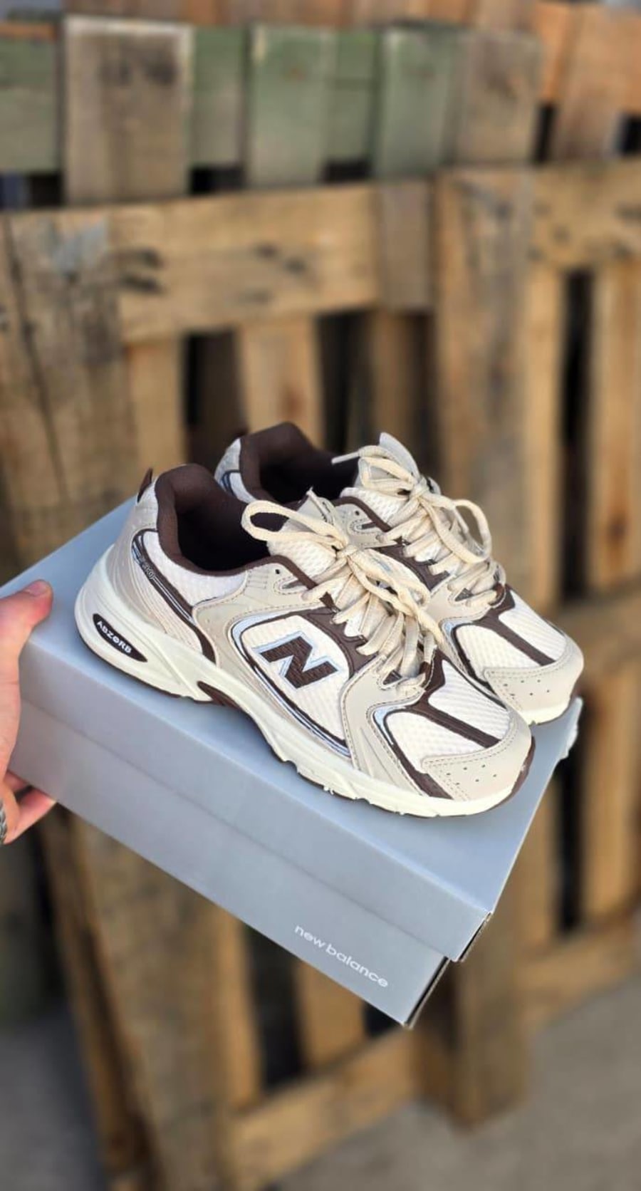 New balance 530 choco 1