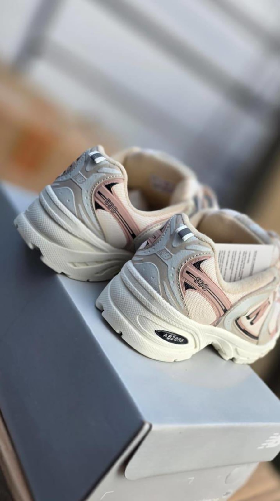 New balance 530 rosa pastel 2