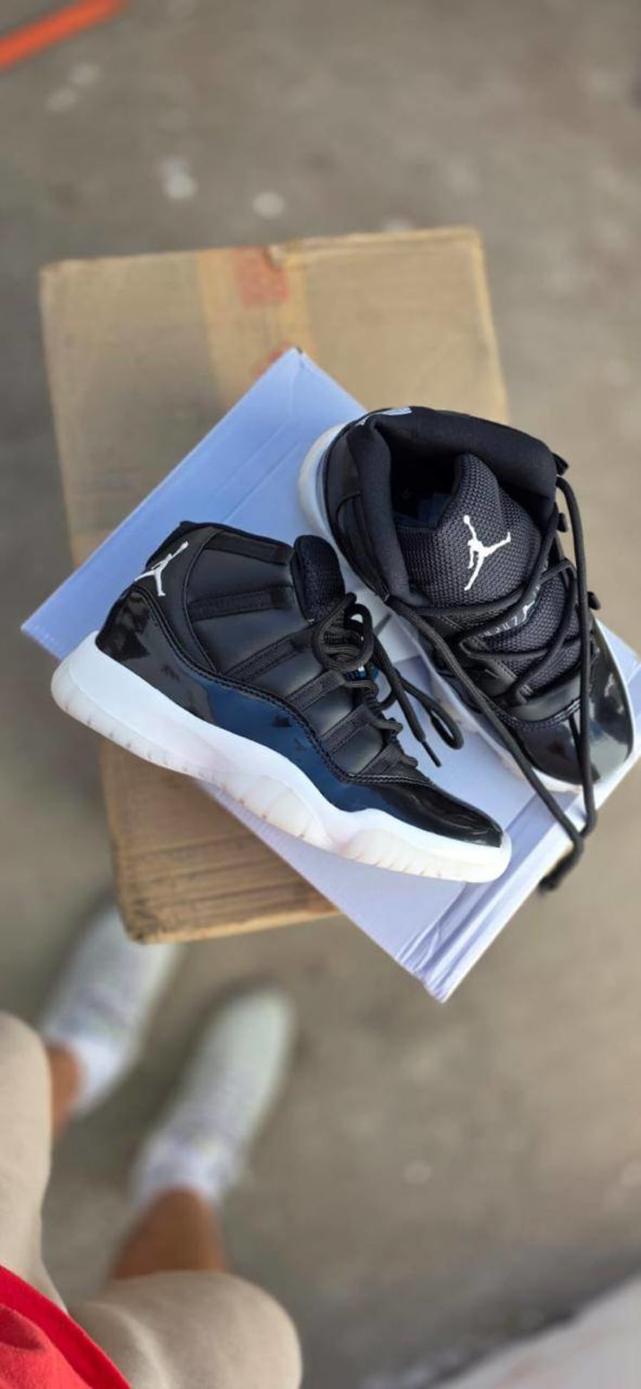 Nike Jordan Retro 11 negra 1