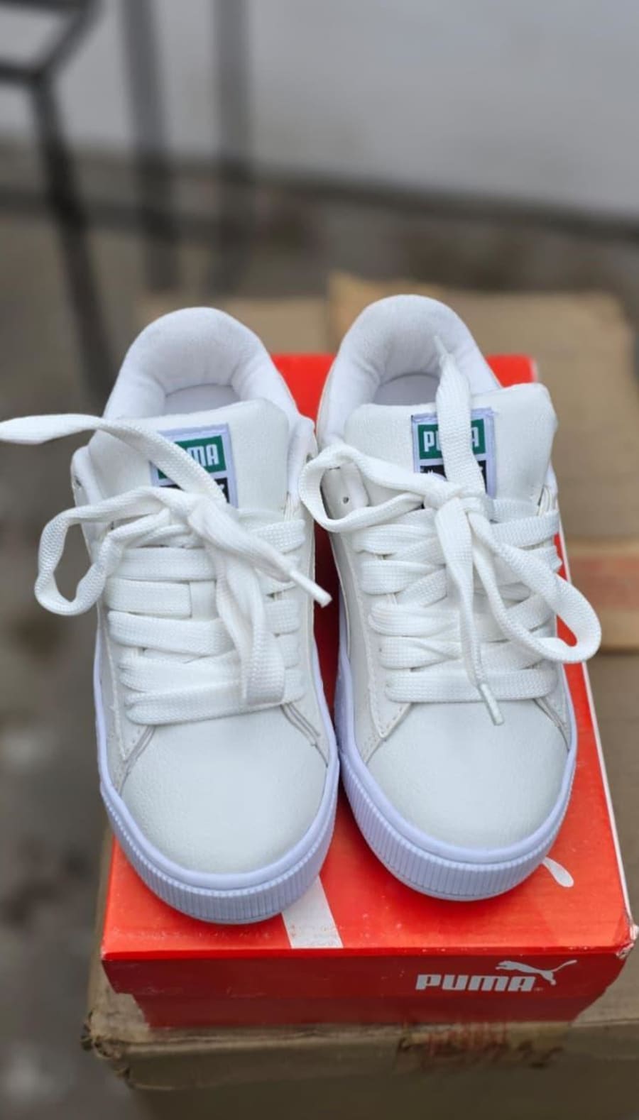 Puma Suede Total white 2