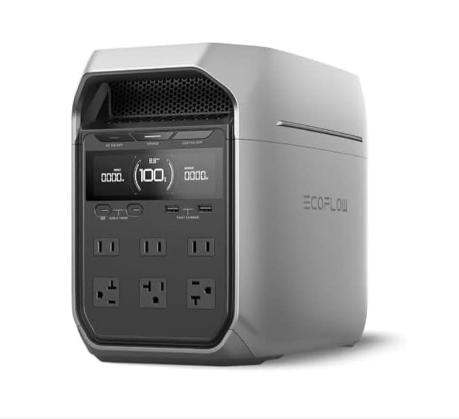 EcoFlow DELTA 3 Plus Estación de Energía Portátil – 1024Wh | 1800W AC (3600W Pico) 1