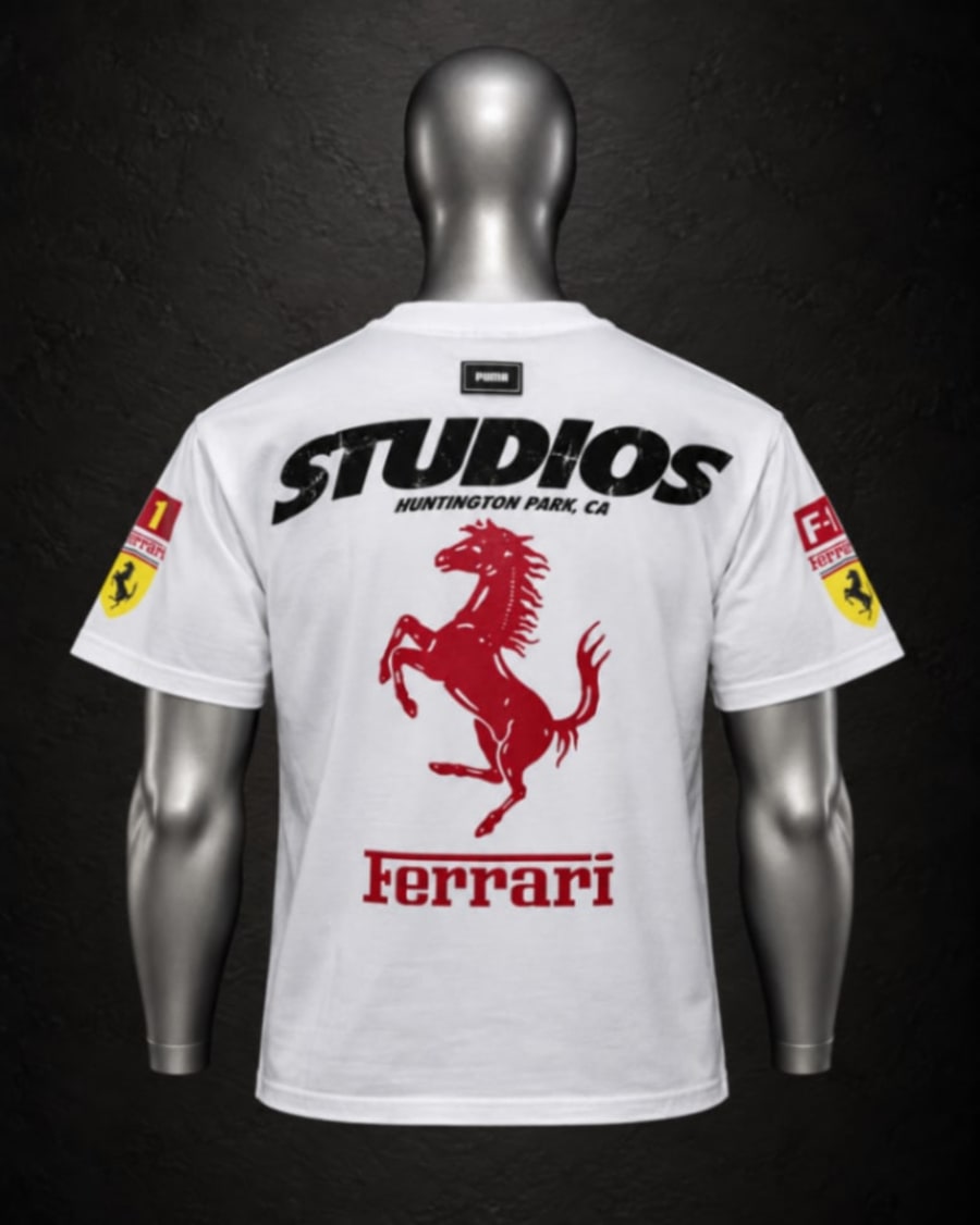 Camiseta PUMA x FERRARI “Scuderia Ferrari” — White 2