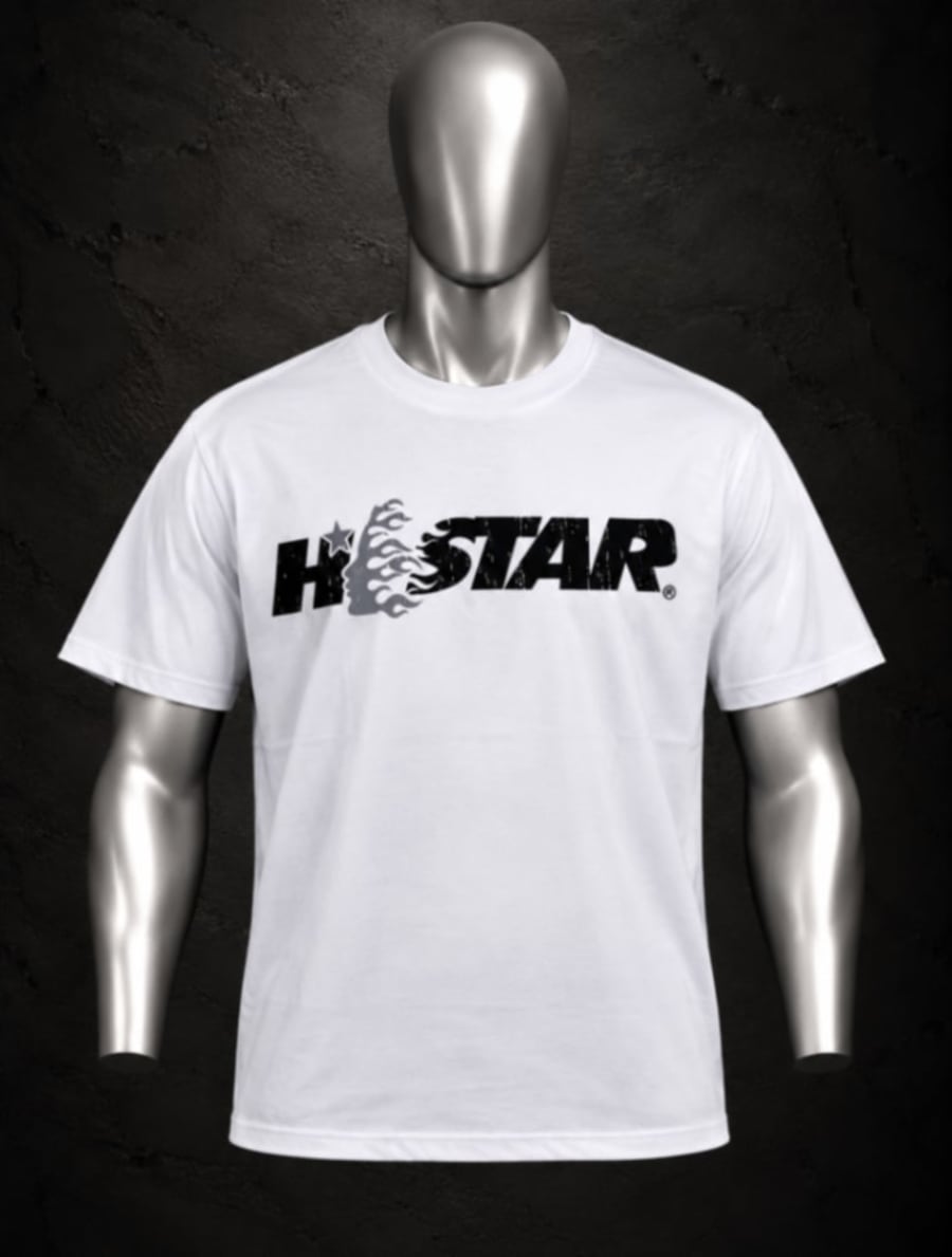 Camiseta HELLSTAR “Studios Huntington Park” — White 1