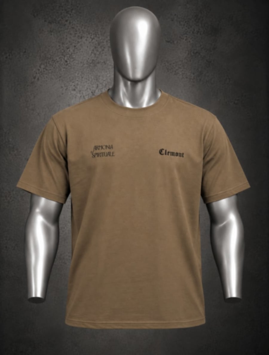Camiseta CLEMONT “Armonia Spirituale” — Khaki 1