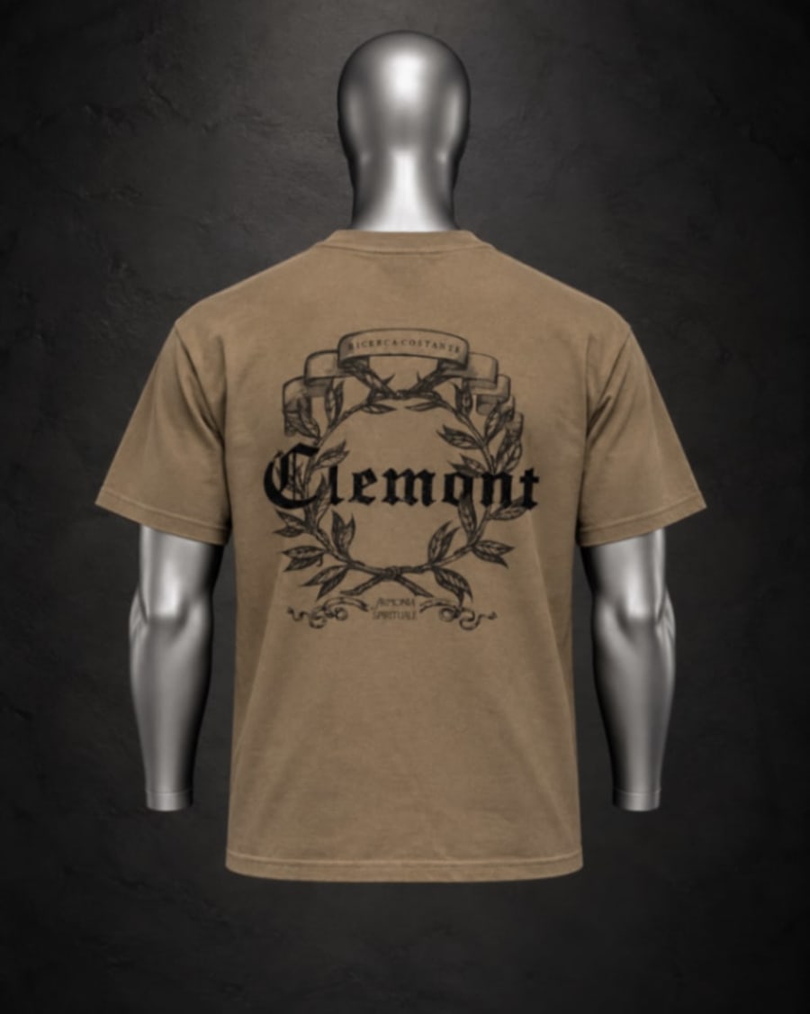 Camiseta CLEMONT “Armonia Spirituale” — Khaki 2