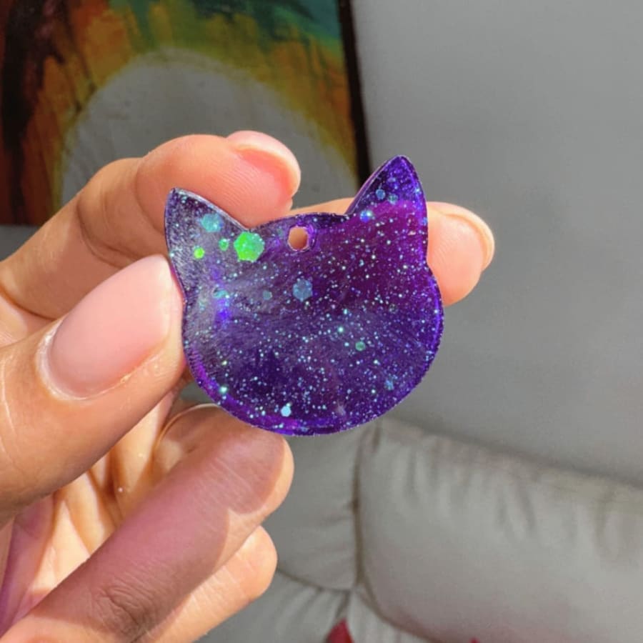 Cabeza de Gato Glitter Chunky 3
