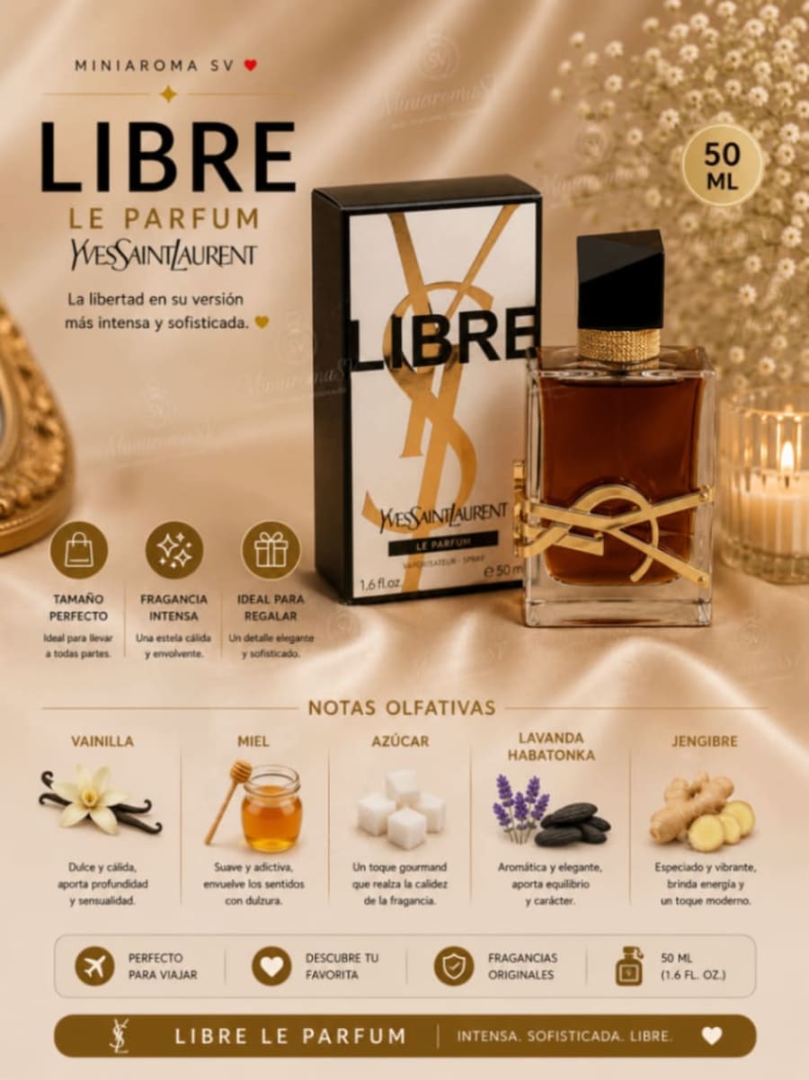 ✨🤎 YSL LIBRE LE PARFUM 🤎✨ 3