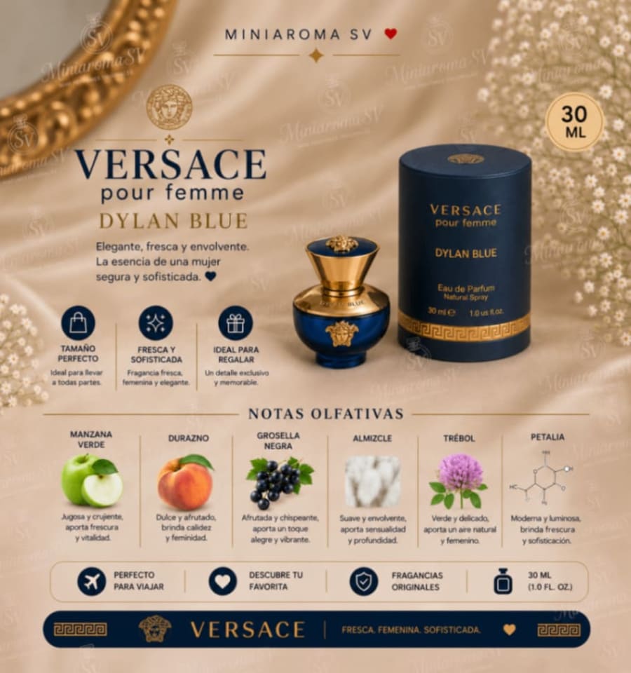πβ¨ VERSACE DYLAN BLUE POUR FEMME β¨π 3
