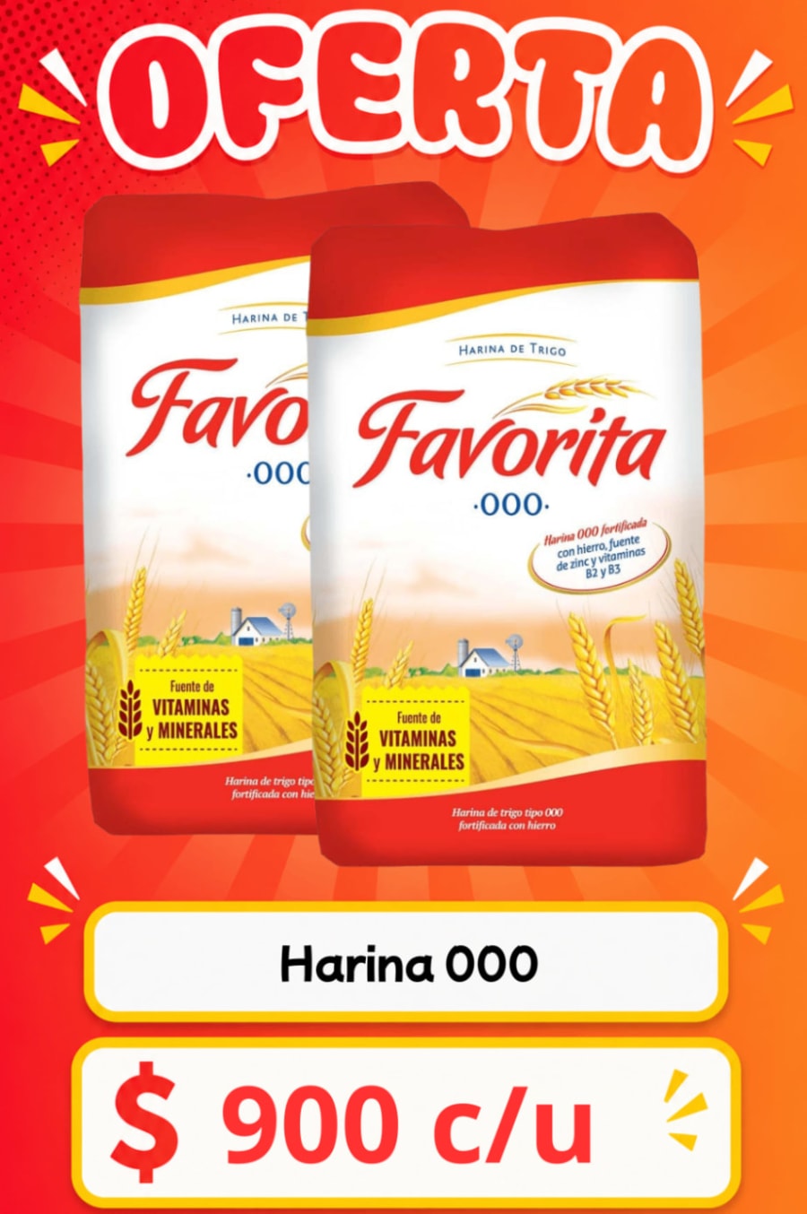 Harina 000 1