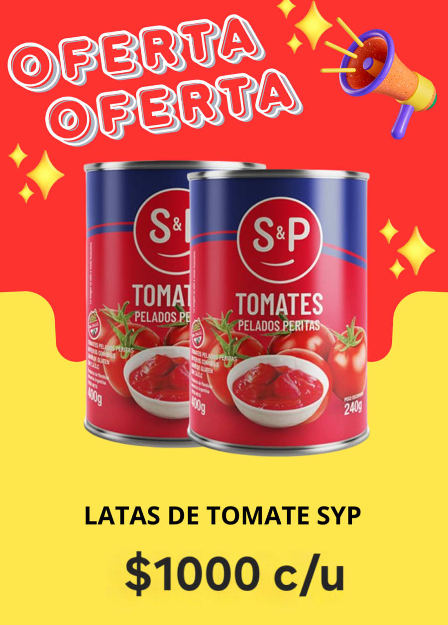 Lata de tomate syp 1