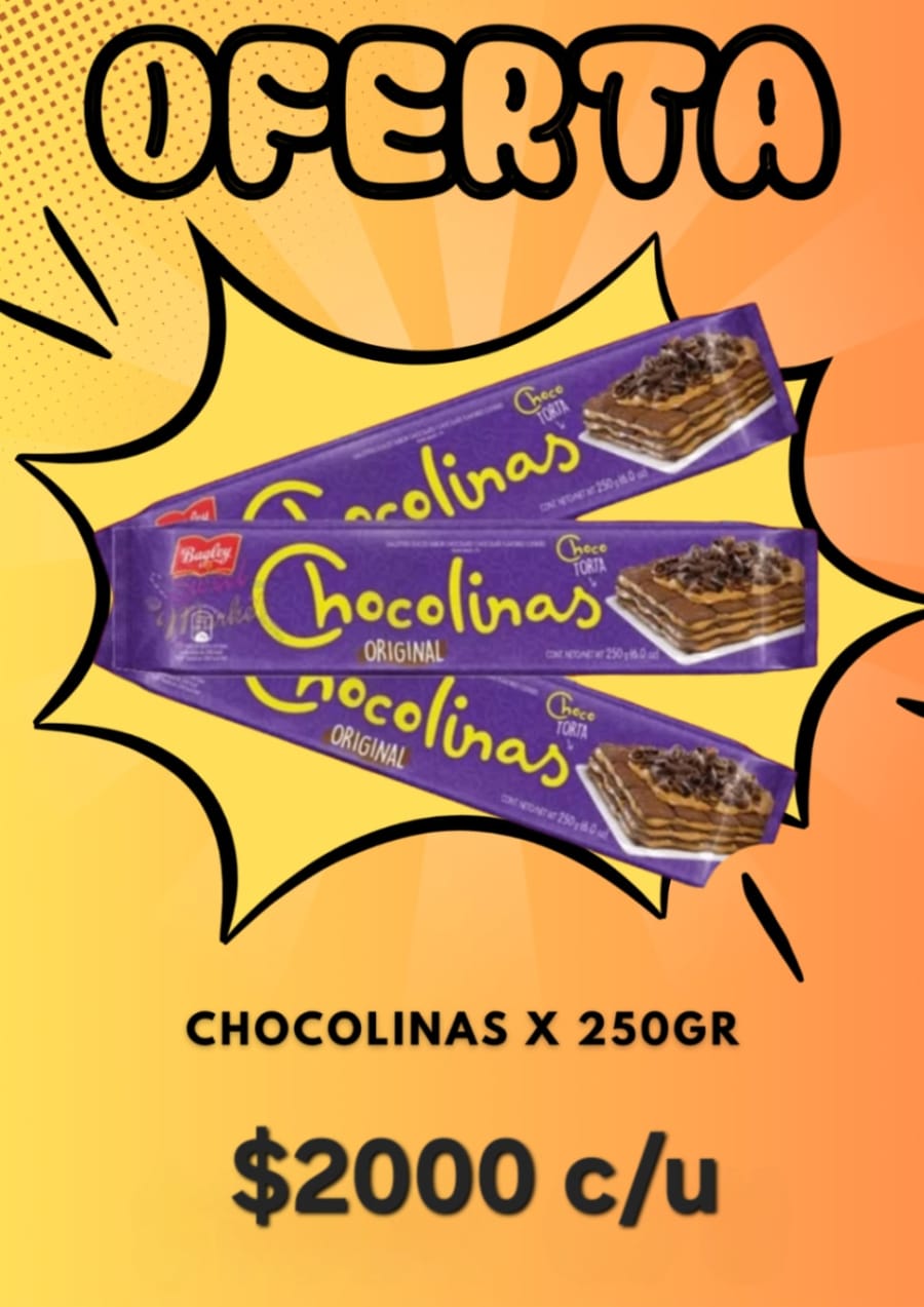 Chocolinas x 250gr 1