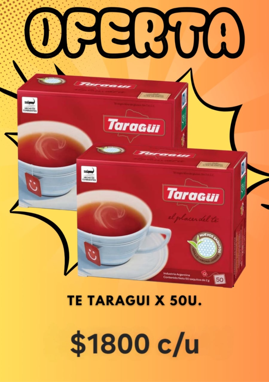 Te taragui x 50u 1