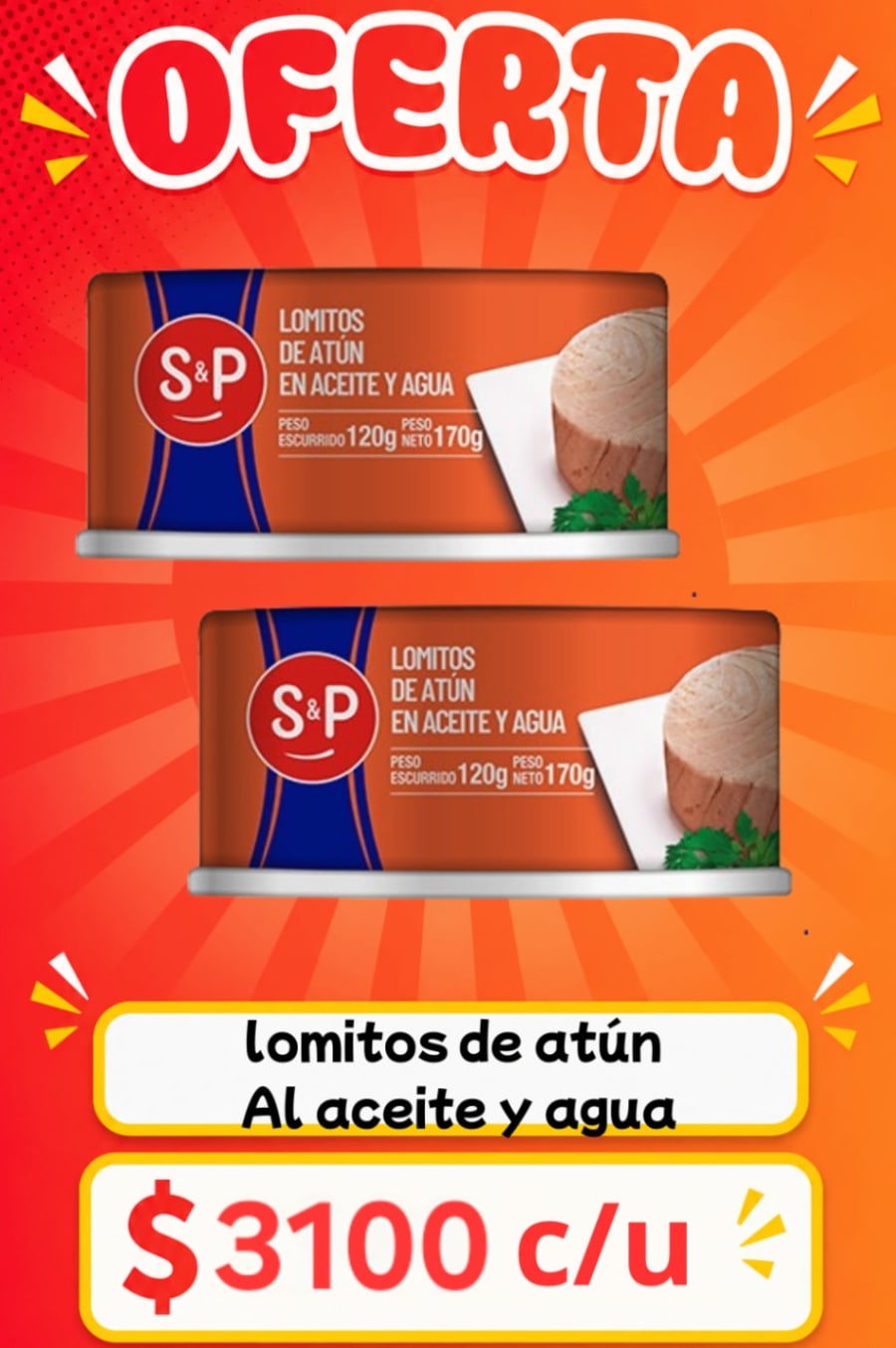 Atúnal aceite y al agua 1