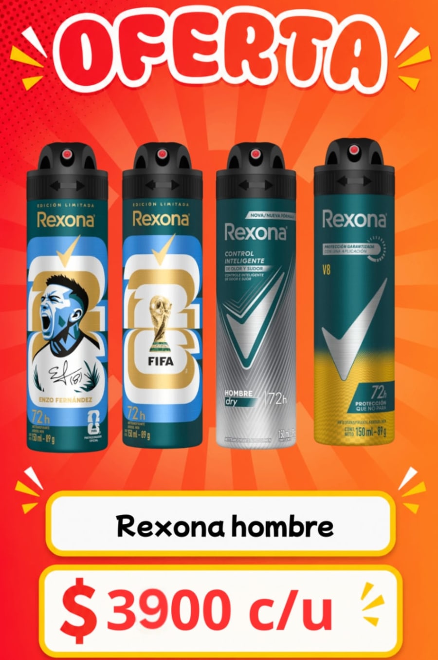 Rexona Hombre 1