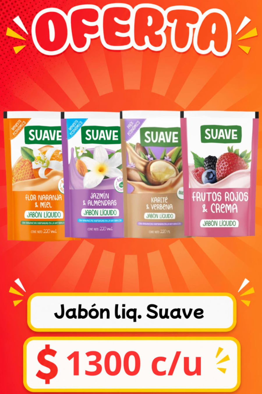 Jabón liq. Suave 1