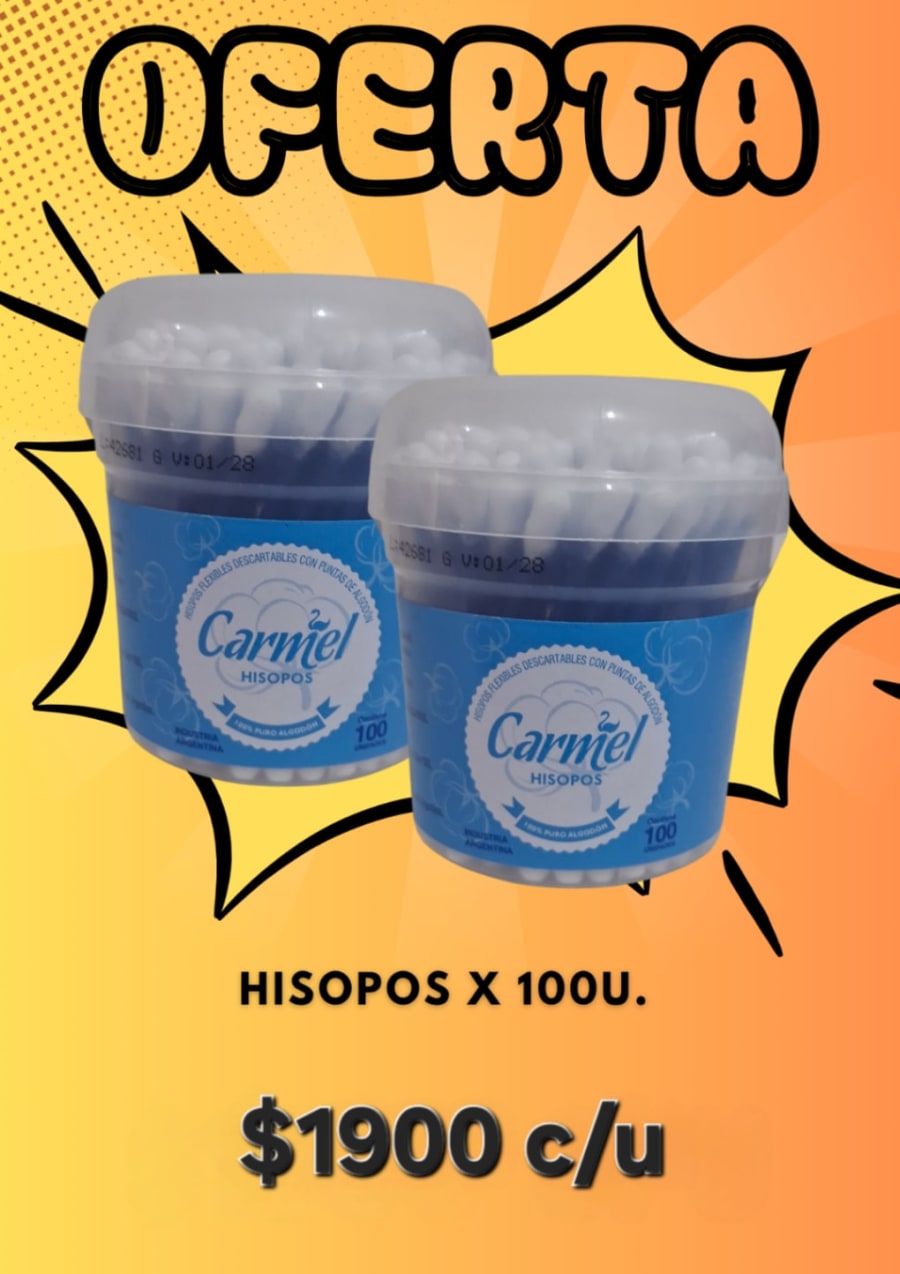 Hisopos x 100 1