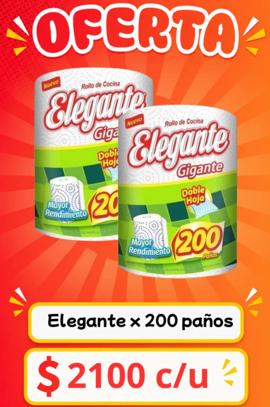 Elegante 200 paños 1
