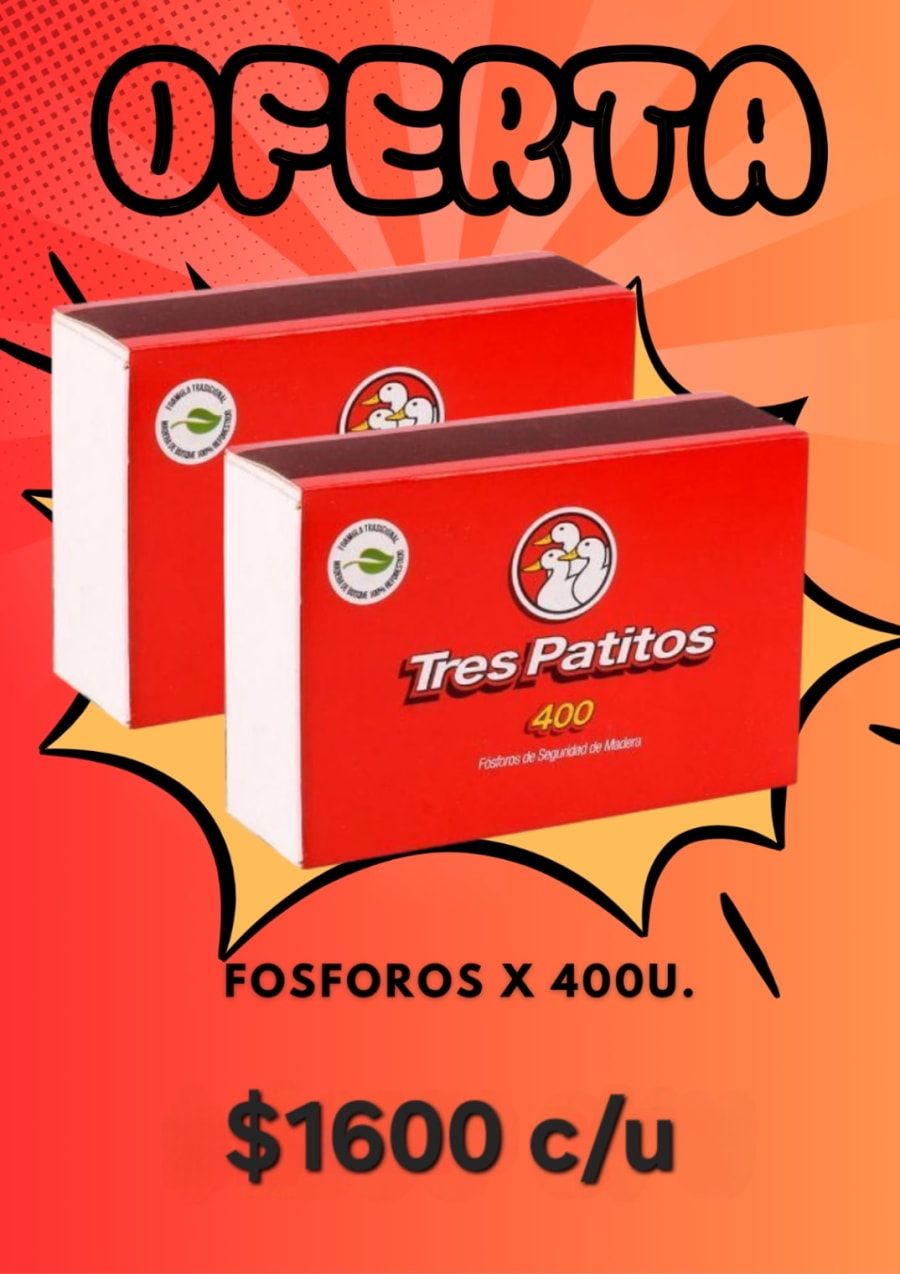 Fosforos x 400 1