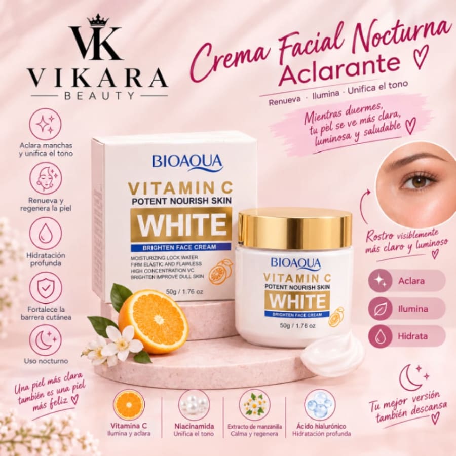 Crema facial aclarante 1