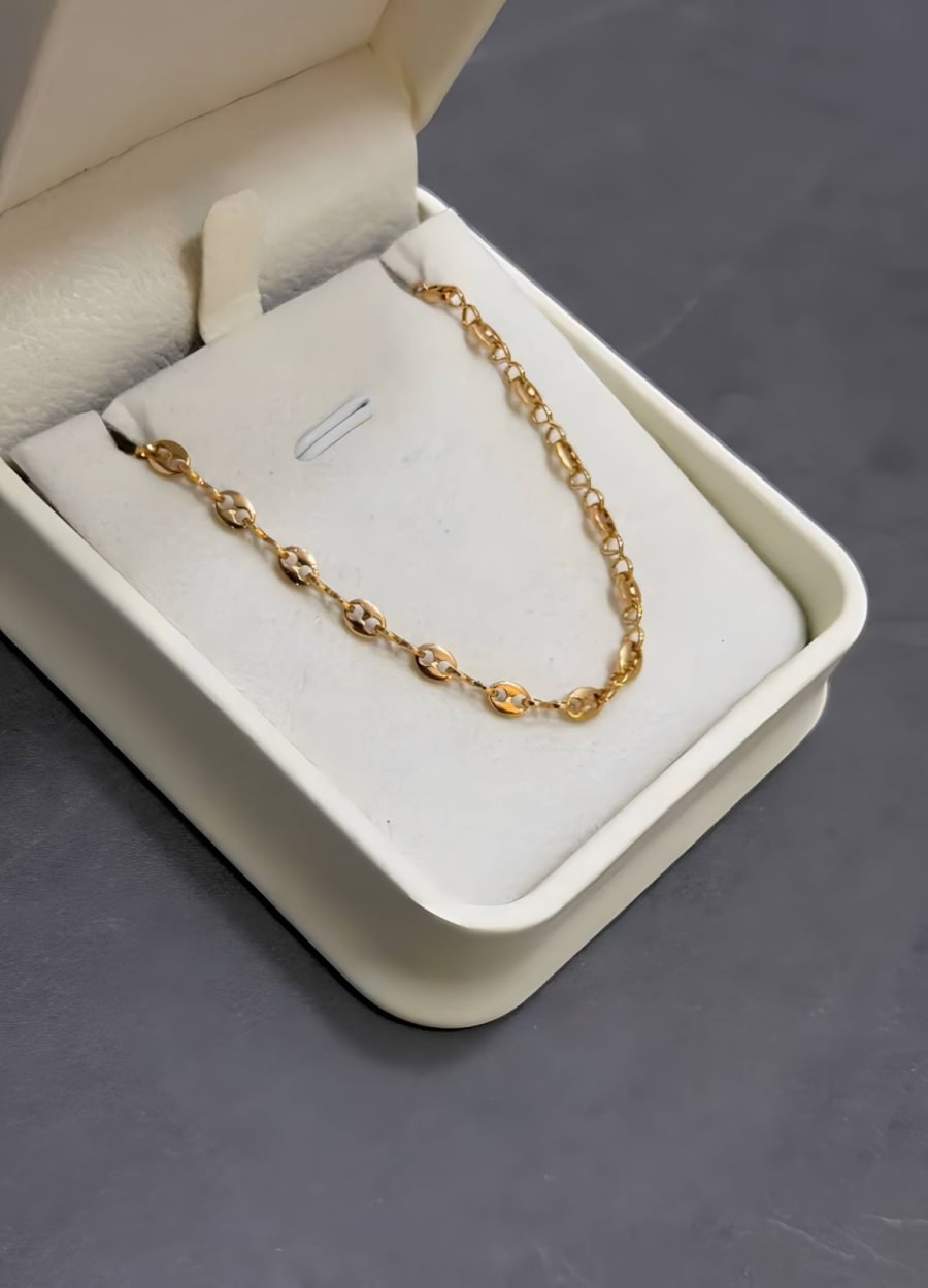 Cadena Gucci rosada 60cm x 2mm 1