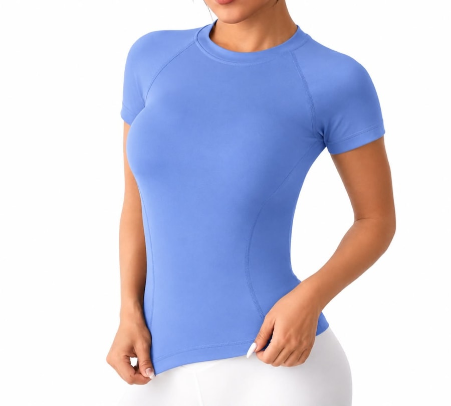 Polo Compresor Celeste 1