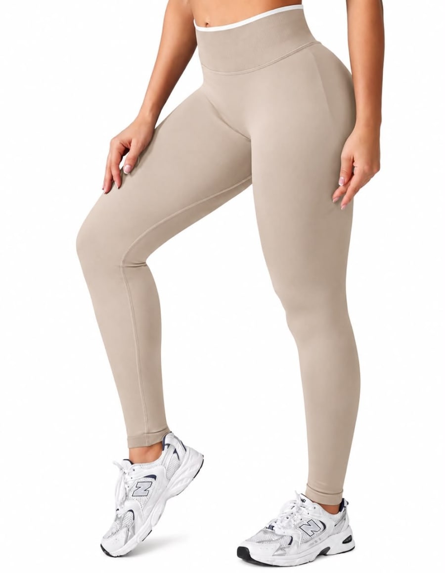 licra Deportiva beis efecto push-up invisible 1