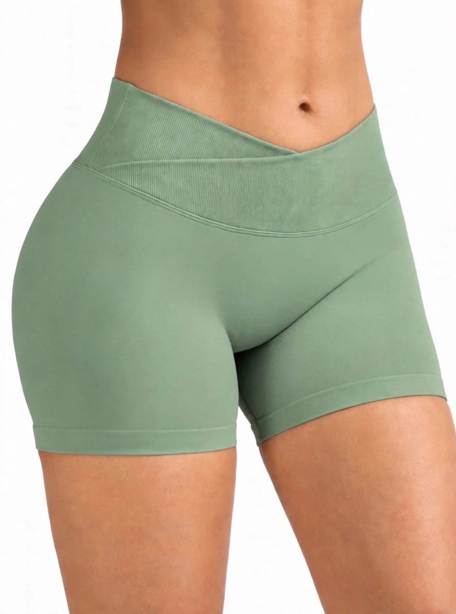 shorts confort verde caña claro 1