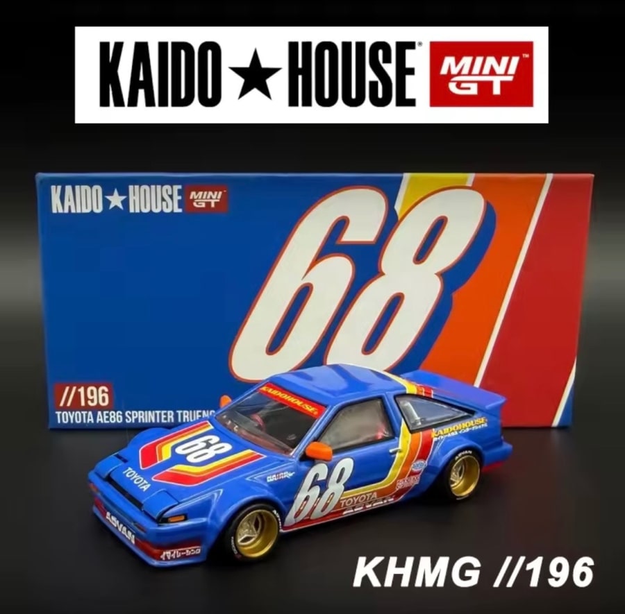 Mini Gt Toyota Ae86 Sprinter Trueno 1