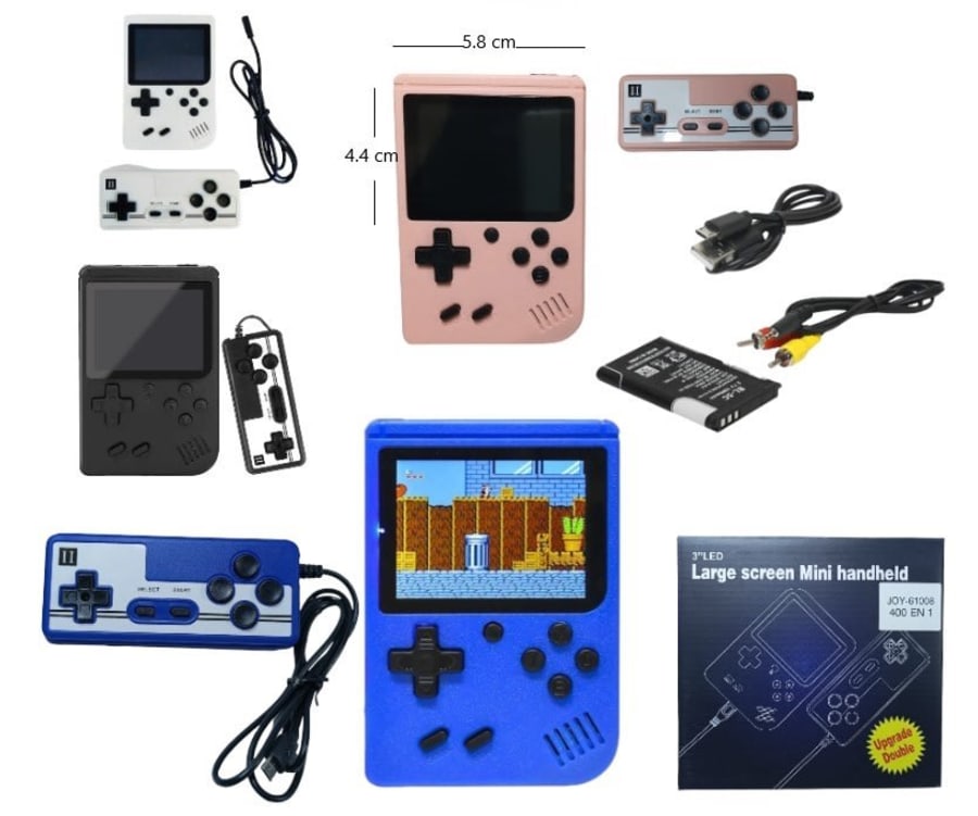 CONSOLA JUEGO SUP C/ JOYSTICK NE/RO/AZ LAMBO 1
