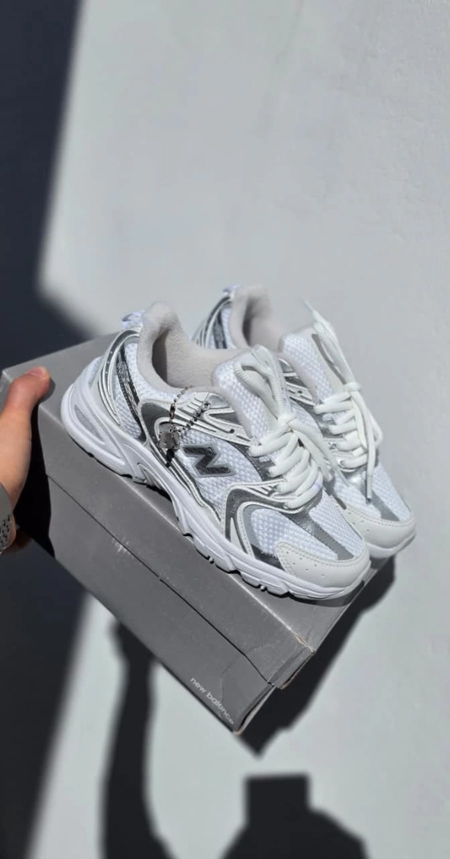 New balance 530 Plateada 2